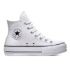 Converse Chuck Taylor All Star Lift Flatforms Μποτάκια Λευκά