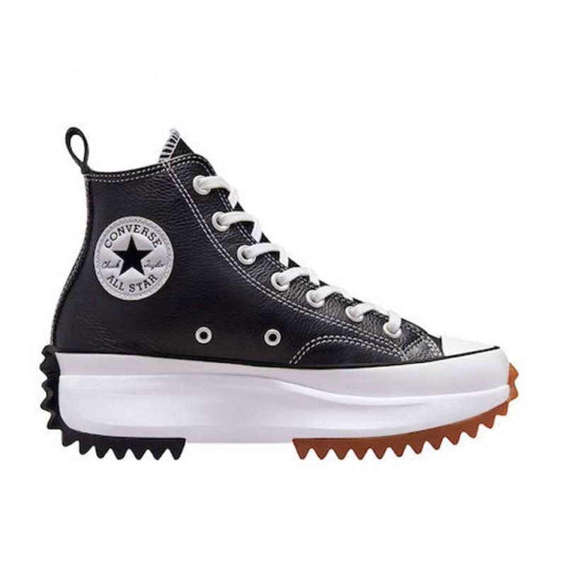 Converse Run Star Hike Flatforms Μποτάκια Μαύρα