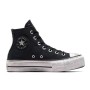 Chuck Taylor All Star Lift Platform Γυναικεία Μποτάκια Black / Silver A06450C