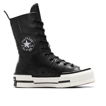Converse Chuck 70 Plus Xhi Γυναικεία Flatforms Μποτάκια Black / Egret