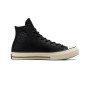 Converse Chuck 70 Leather Ανδρικά Sneakers Μαύρα