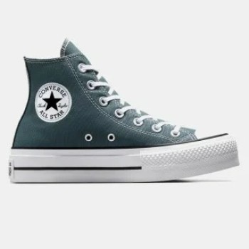 Converse Γυναικεία Flatforms Μποτάκια Πράσινα