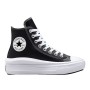 Chuck Taylor All Star Move Γυναικεία Flatforms Μποτάκια Μαύρα A04294C