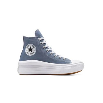 Chuck Taylor All Star Move Γυναικεία Flatforms Μποτάκια Μπλε A06500C