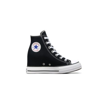 Wedge Platform Γυναικεία Μποτάκια Μαύρα A11909C