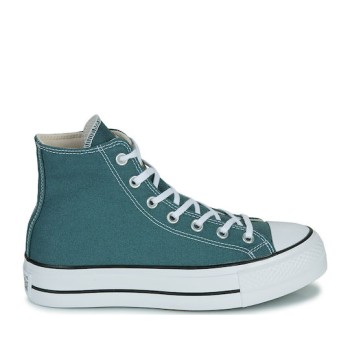Converse Γυναικεία Flatforms Μποτάκια Πράσινα
